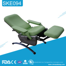 SKE094 Hospital barato manual de silla de donación de sangre ajustable